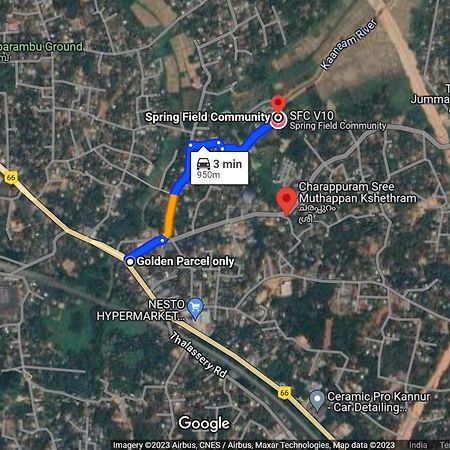 "Radhas" 4Br Villa In Gated Spring Field Community, Kannur Cananor Exterior foto